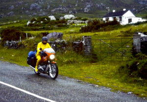 BMW R100s, Ireland, 1978