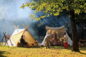 Viking Reenactment Encampment